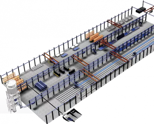 Kamet Precast concrete manufacturing system